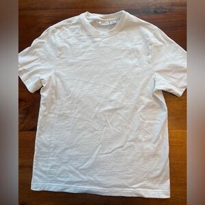 Jason Wu Men's MediumWhite T-Shirt Short Sleeve Crew Neck Heavyweight